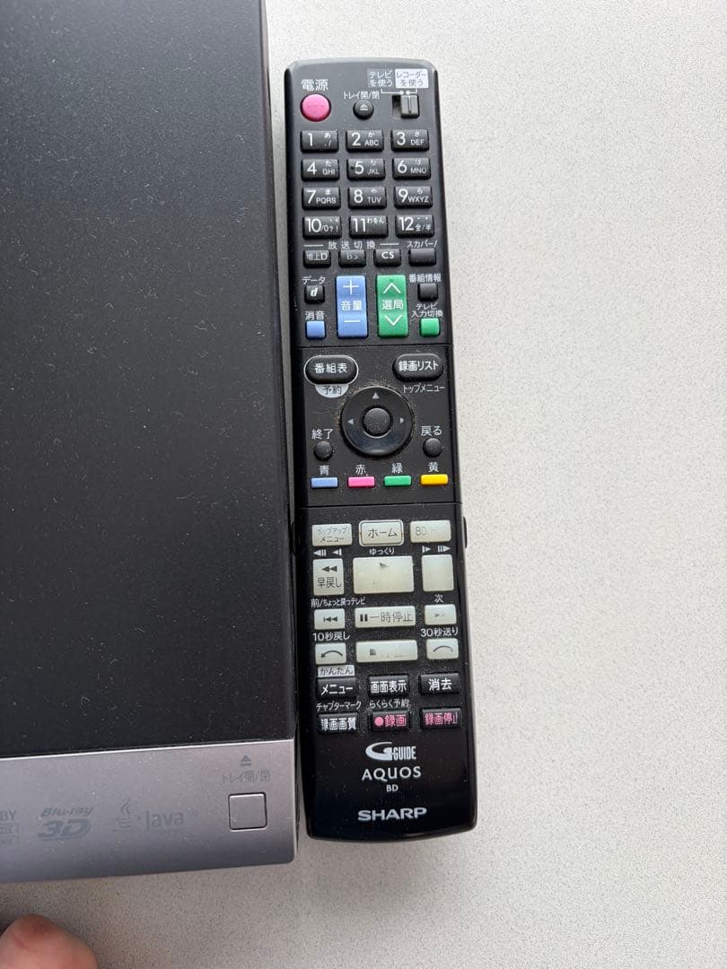 SHARP BD-SP1000 3Dブルーレイレコーダー