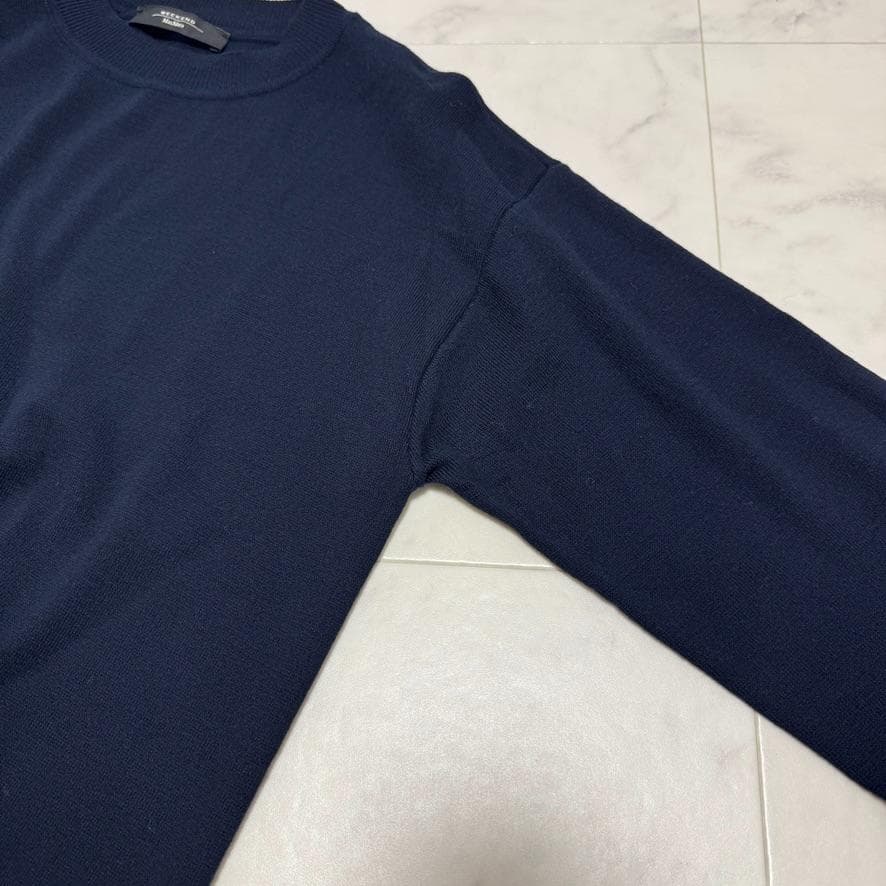 美品　Max Mara　マックスマーラ WEEKEND 上質ニットワンピース 紺