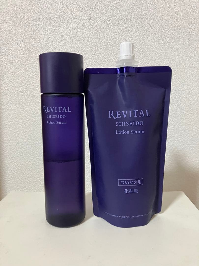 SHISEIDO リバイタル ローションセラム 本体　詰め替えセット