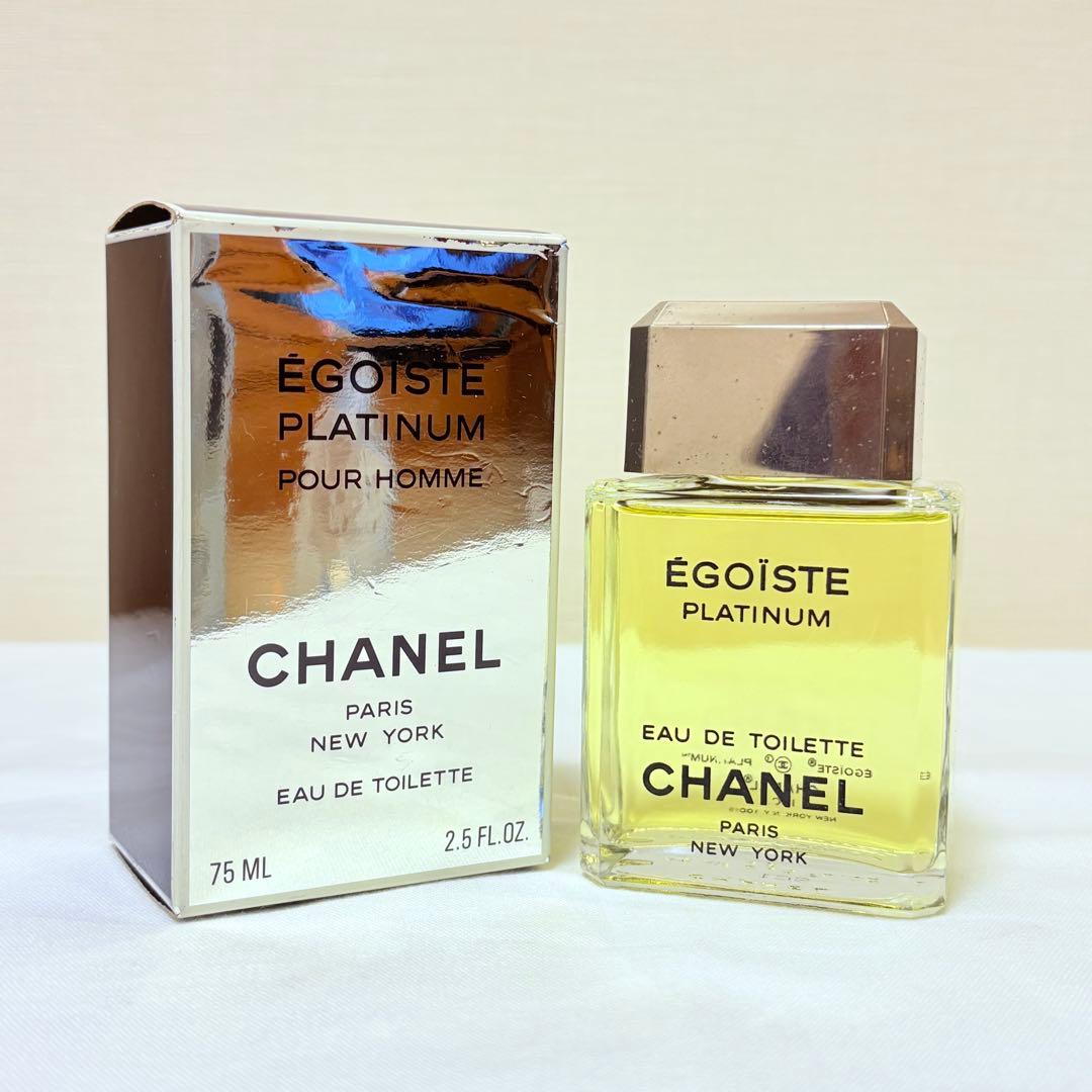 新品未使用　シャネル　エゴイストプラチナム　オードトワレ　香水　75ml