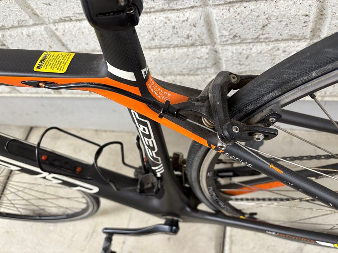 FELT ロードバイク カーボンフレーム 黒・オレンジ