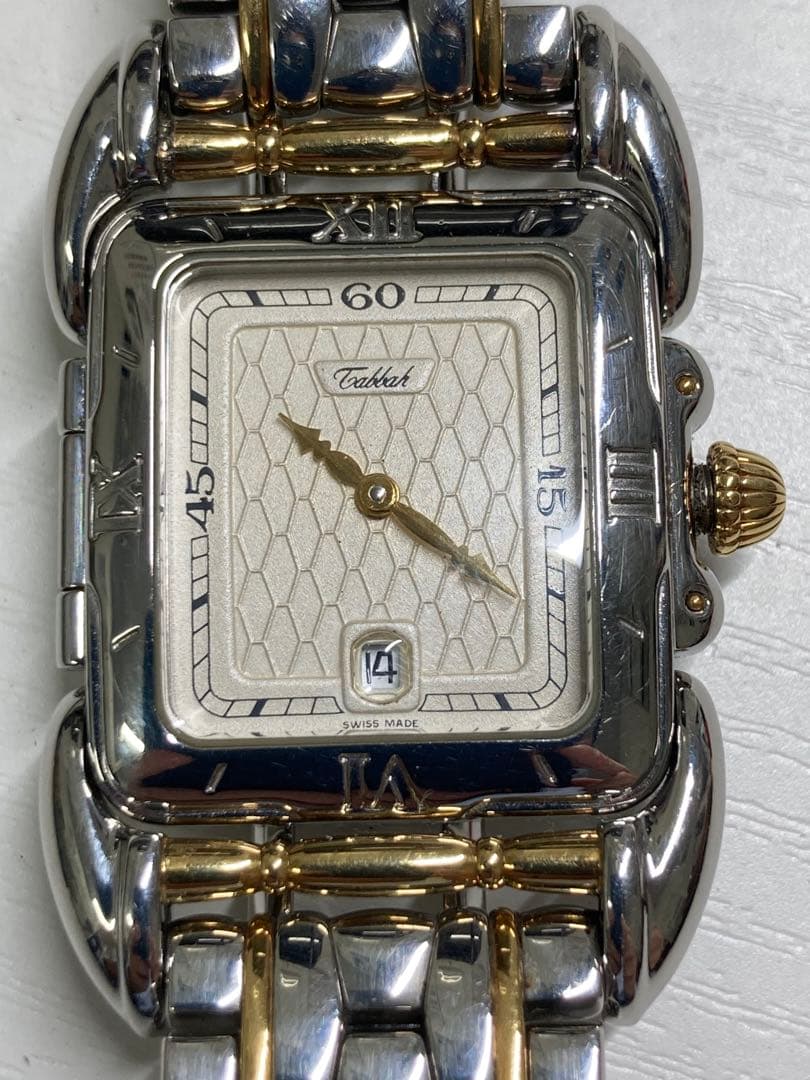 TABBAH時計 シルバー/ゴールド