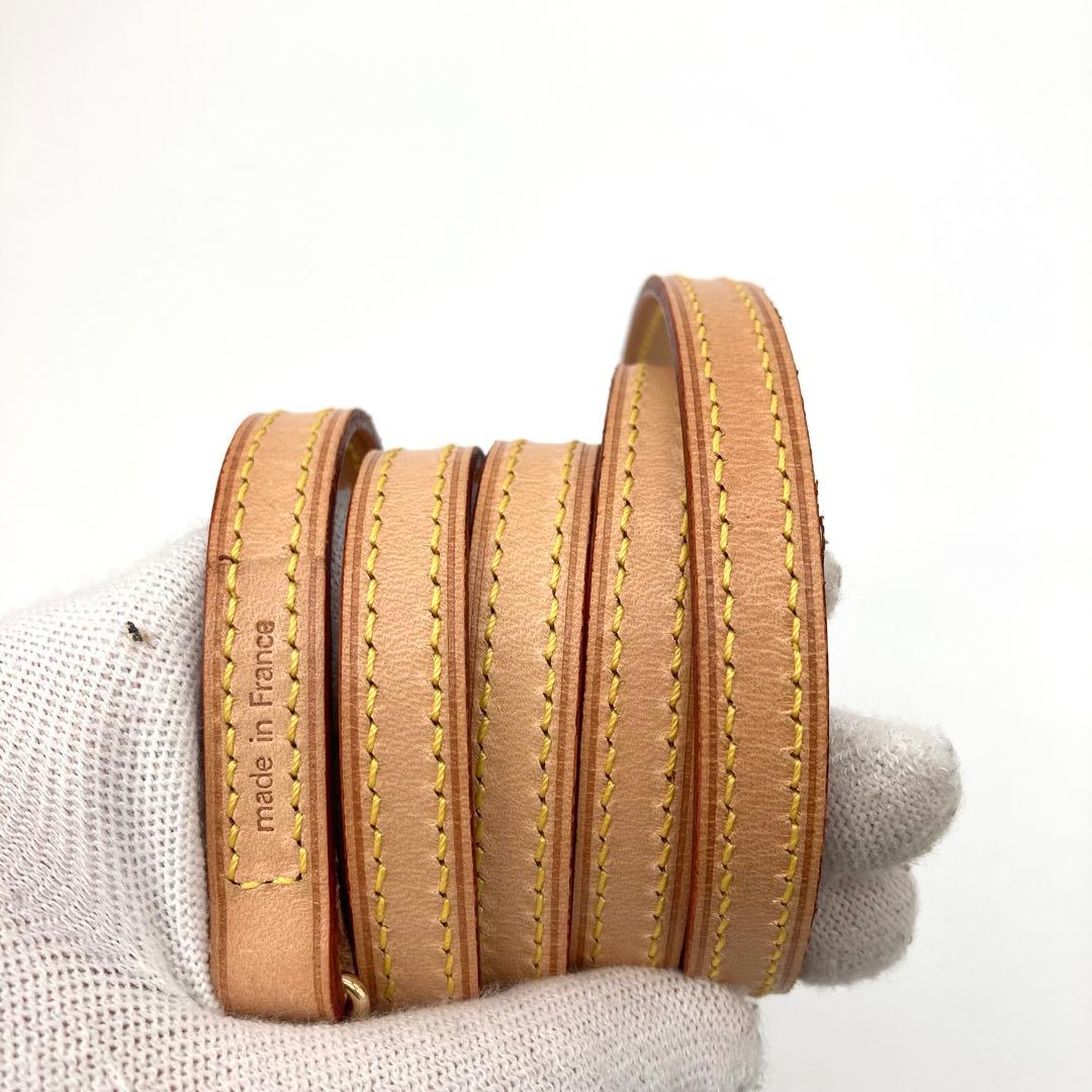 極美品 ルイヴィトン ショルダーストラップ ベルト 肩紐 ヌメ革 1.2×100