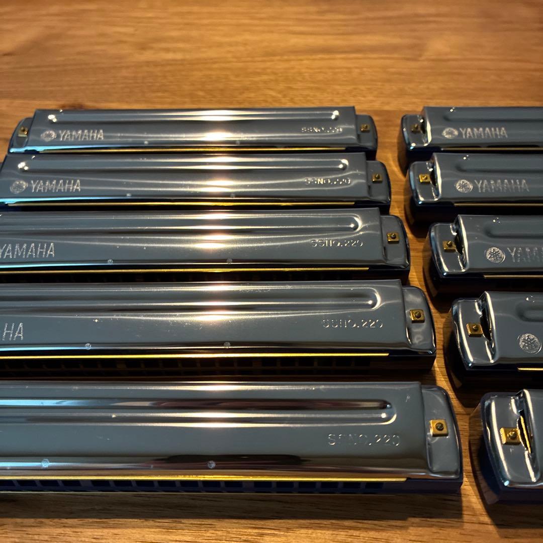 【新品】ヤマハ ソプラノシングル　ハーモニカ SS No.220 10本セット