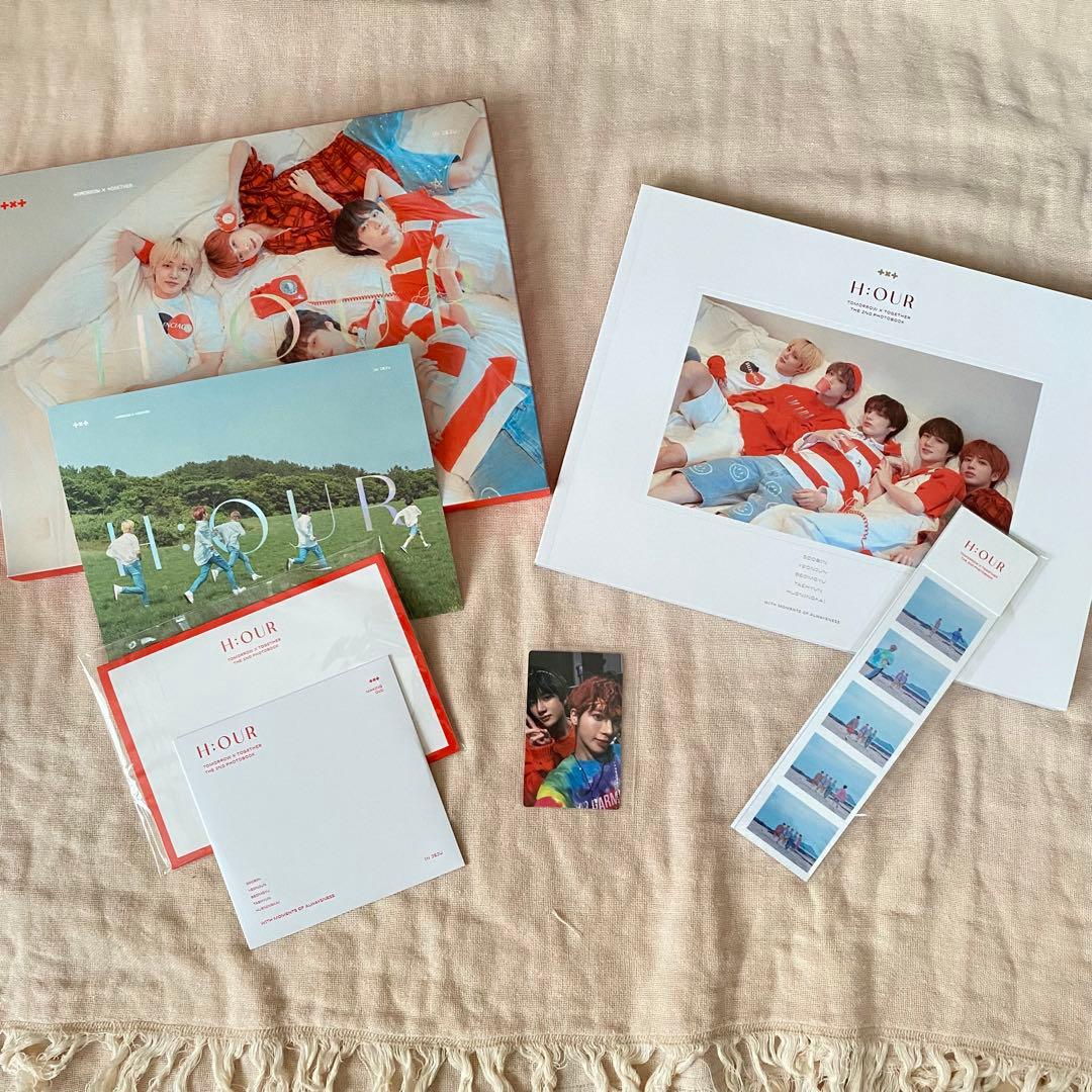 TXT HOUR フォトブック ウプズ トレカ セット