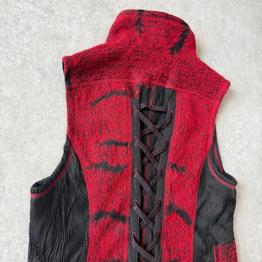 【レア】EIKO KONDO エイコ コンドウ バックレースアップ ベスト