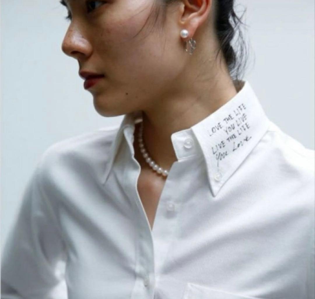 MADISONBLUE マディソンブルー メッセージシャツ 03