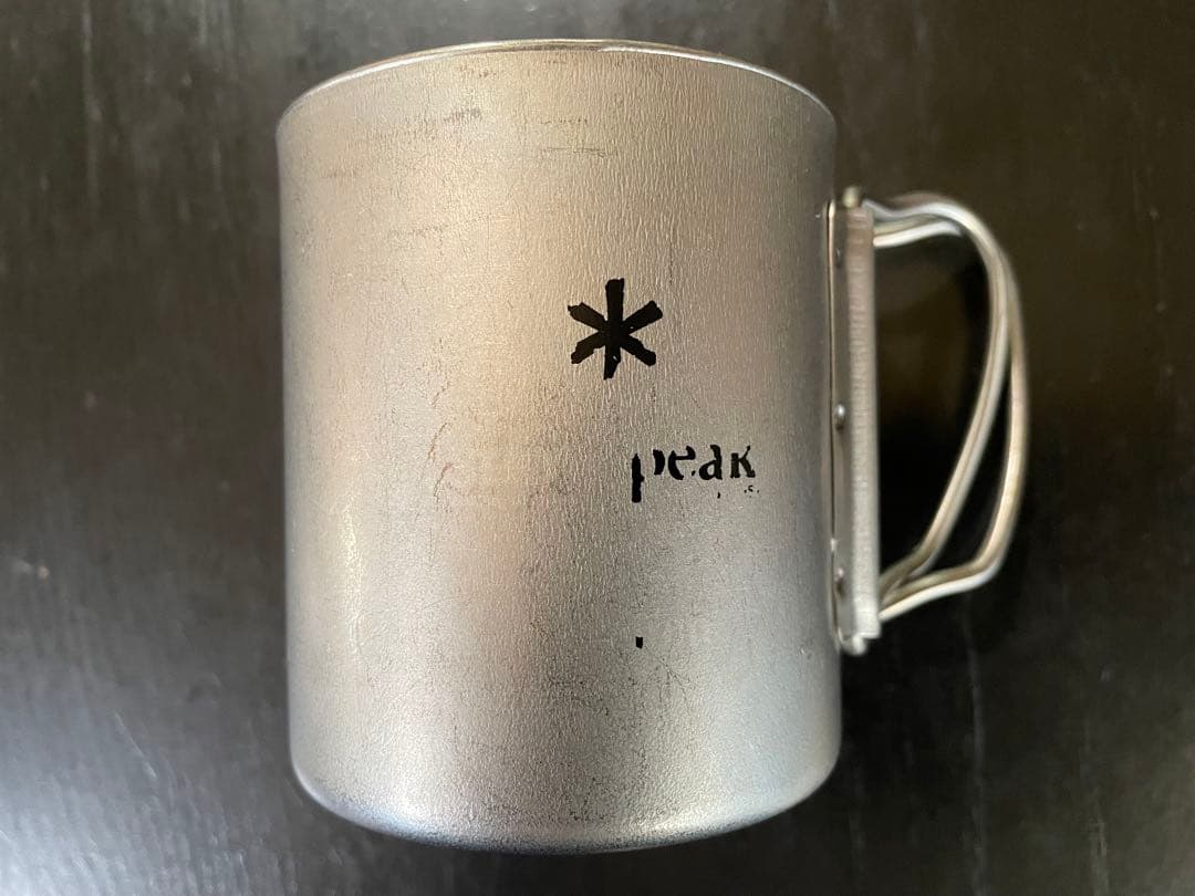  peak スノーピーク　チタンダブルマグ300ml 4個セット
