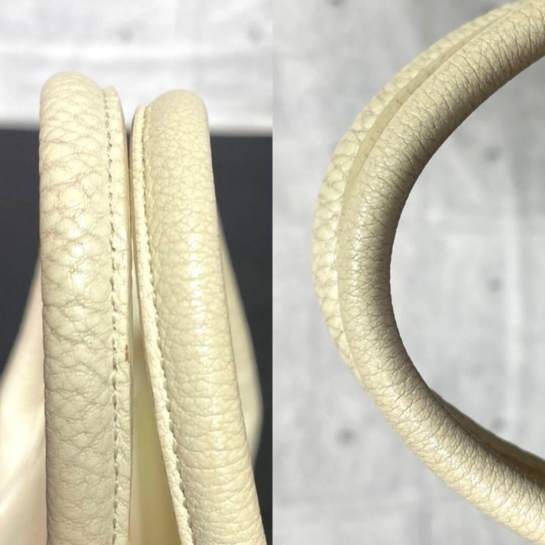 専用品HAMANO ハナエル ミニボクシー オフホワイト 2WAYハンドバッグ