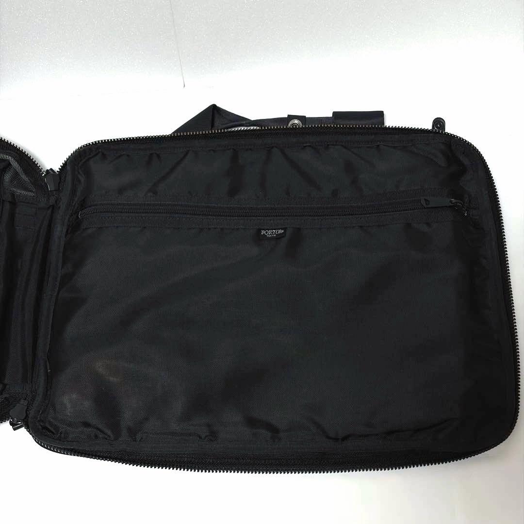 美品✨ポーター ヒート ビジネスバッグ 3way 2層 A4可 マグライト 黒