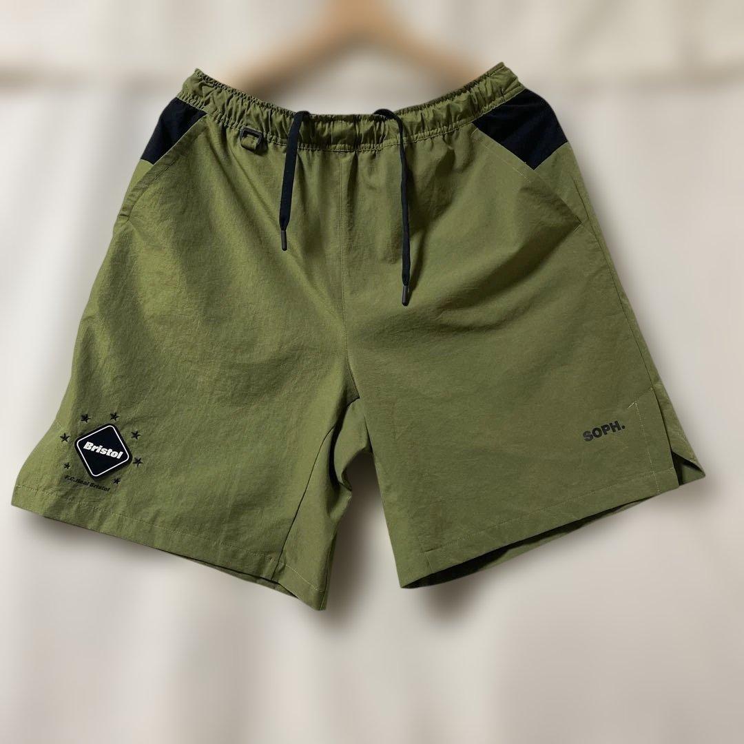 ★新品・送料無料 エフシーレアルブリストル ショートパンツ M カーキ★