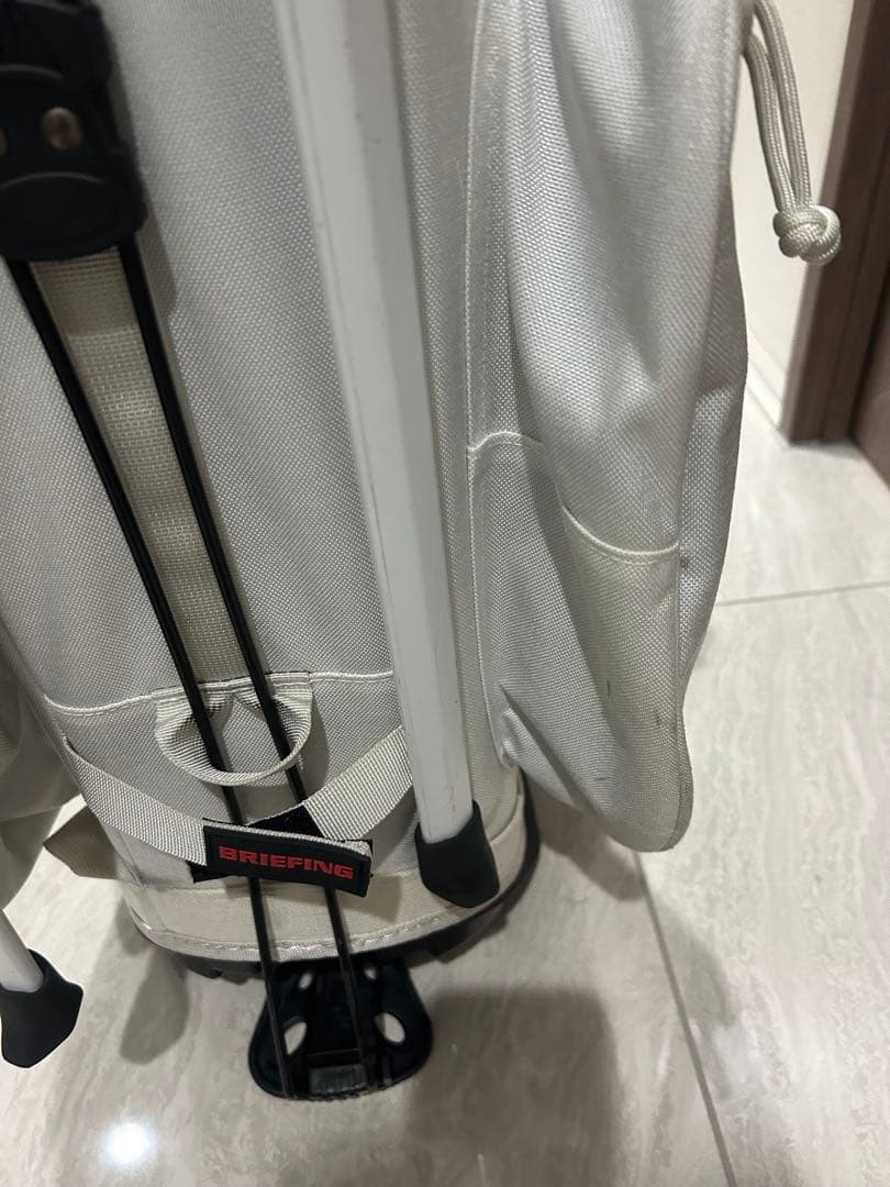 BRIEFING キャディバッグ ホワイト