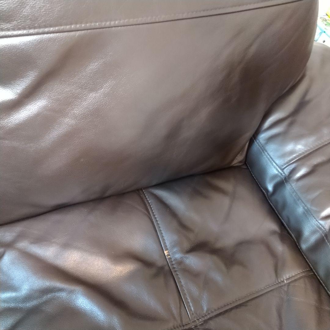 あと1/2 送料込 ニトリ コーナーソファ カウチソファ ダークブラウン