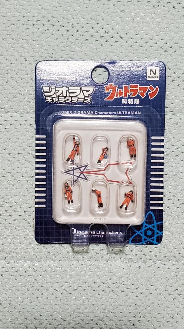 B303 TOMIX ジオラマキャラクターズ　ウルトラマン科特隊、ウルトラ警備隊