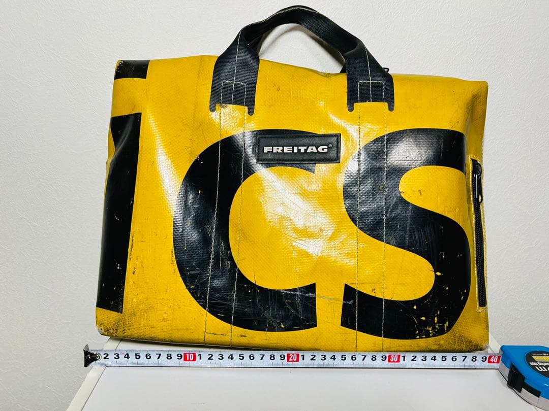 【最終値下げ】フライターグ　BEN F77 イエローブラック ショルダーバッグ