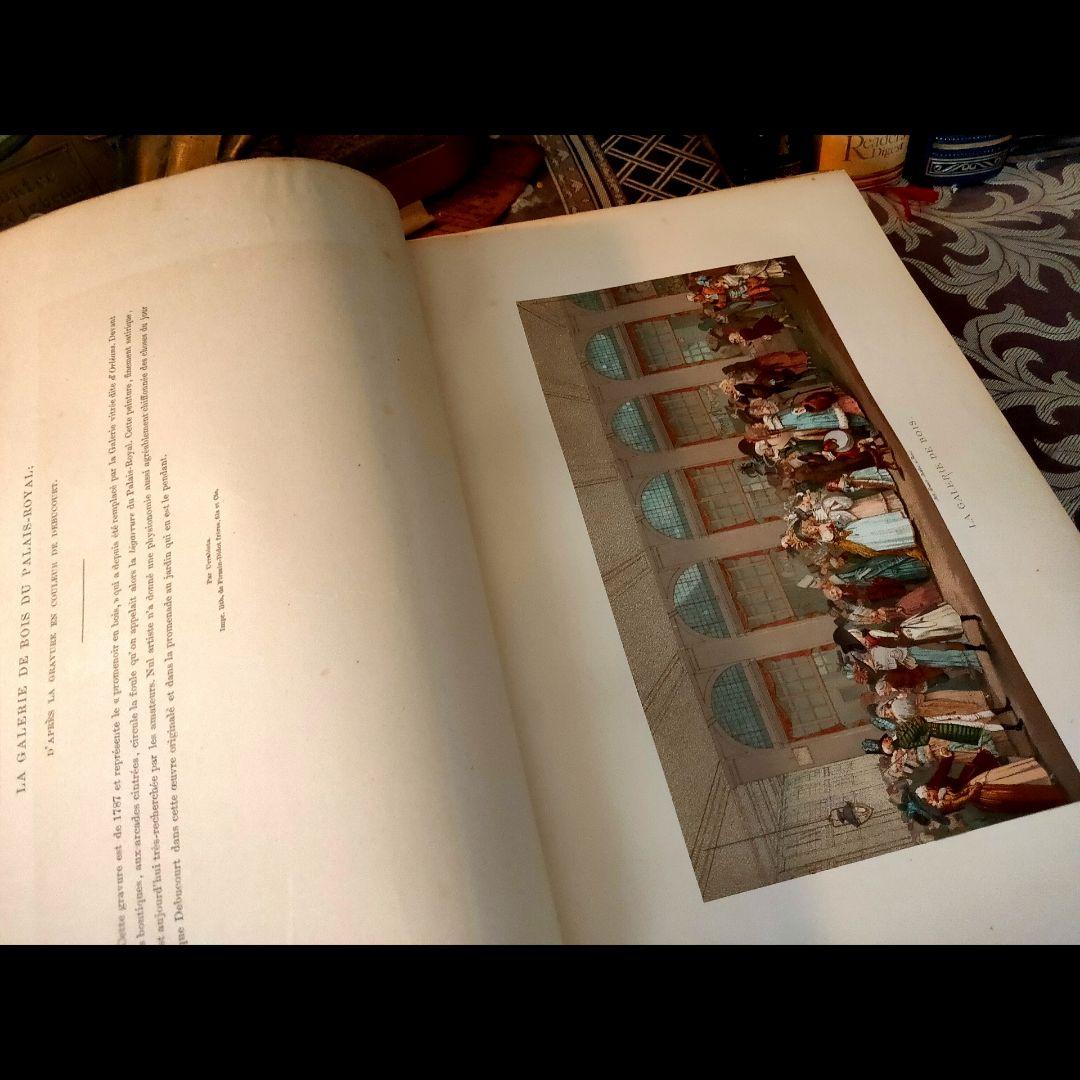 ⭐超希少⭐️２９cm【フランス製の古い洋書】革製の高級感度ある洋古書 １冊