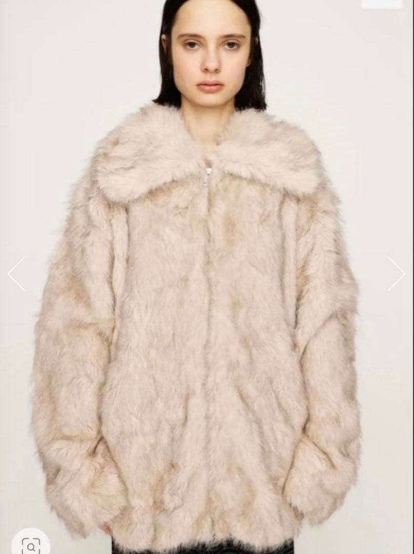 BIG COLLAR FUR COAT ビッグカラー ファーコート