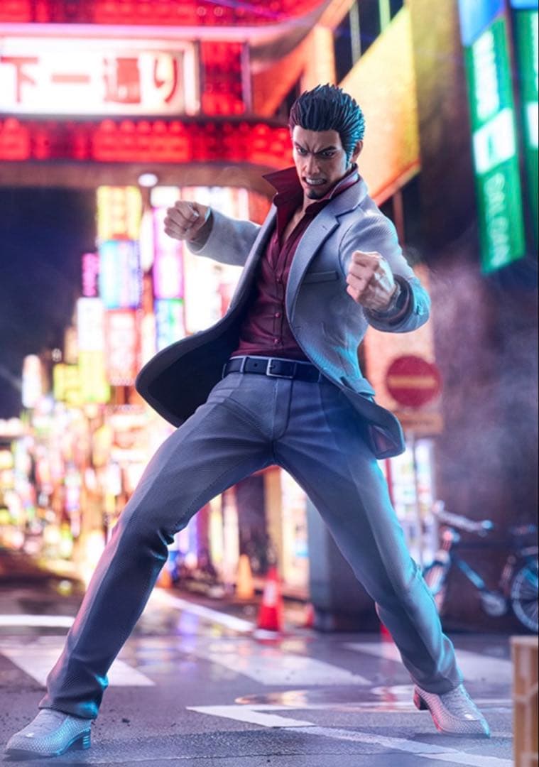 【新品未開封品】龍が如く 桐生一馬 フィギュア　コトブキヤ　特典付き