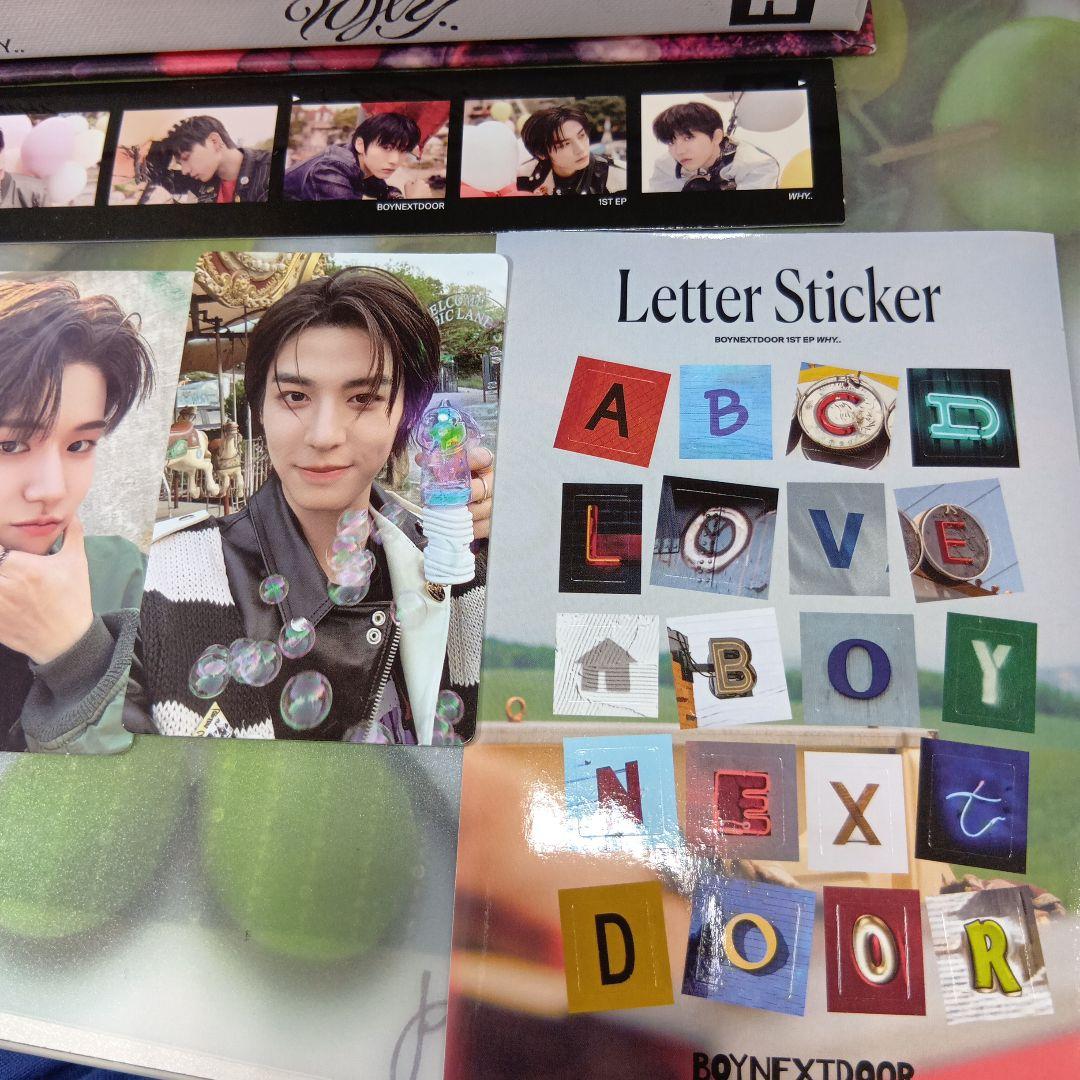 boynextdoor　プロモアルバム　非売品　サイン入り　ボネクド　WHY