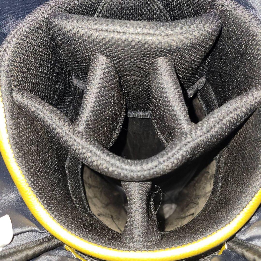 【匿名発送】DANCE WITH DRAGON　ゴルフバッグ　ブラック　イエロー