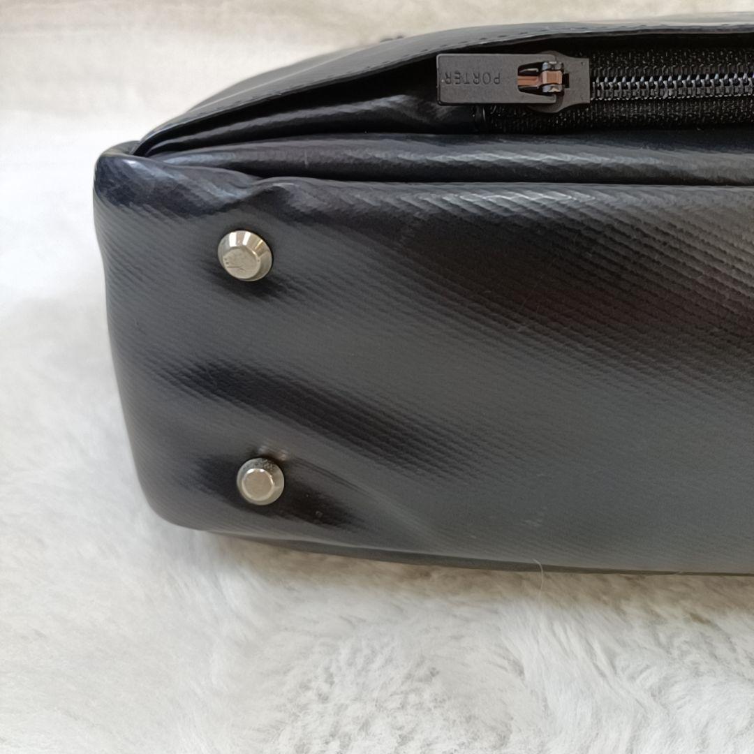 美品✨PORTER ビジネスバッグ リアル ブリーフケース ブラック A4収納