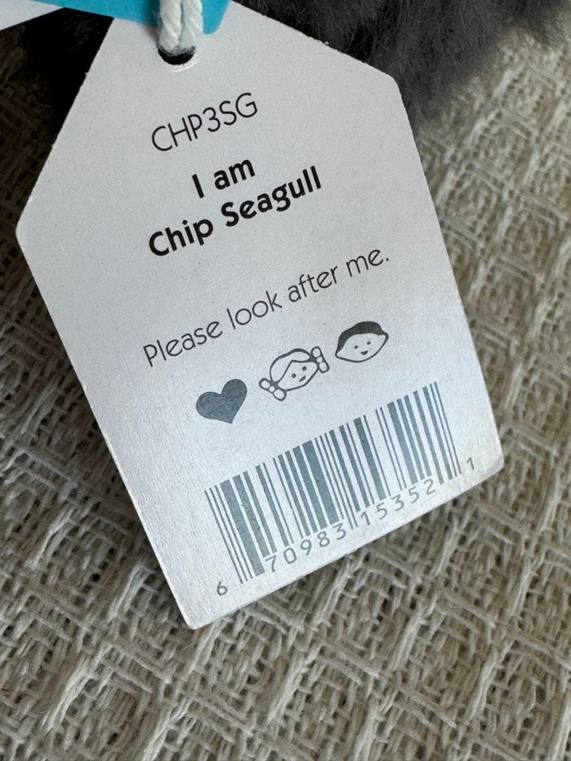  Chip Seagull ぬいぐるみ 23cm