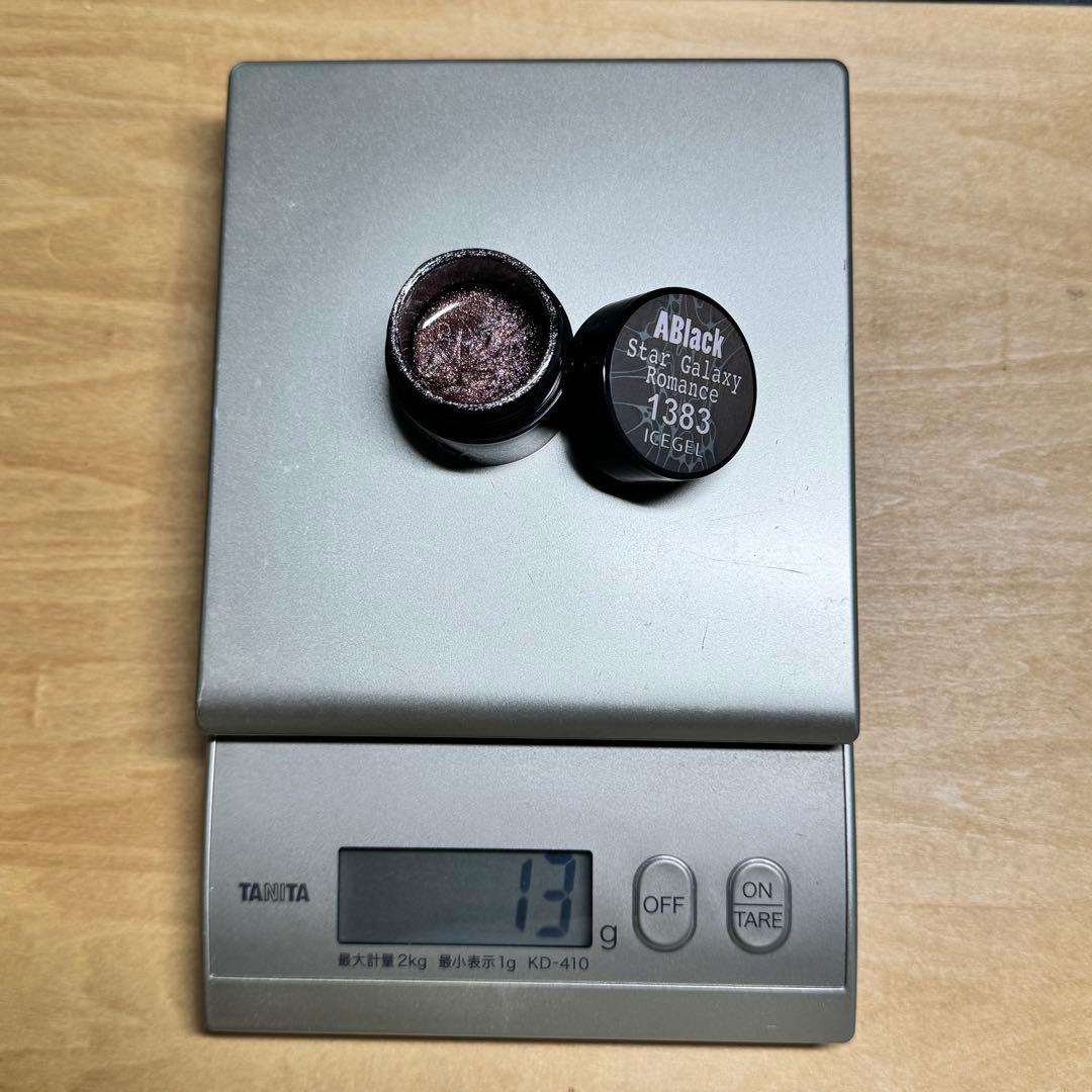 Ablack Star Galaxy Romance ジェルネイル 7個セット