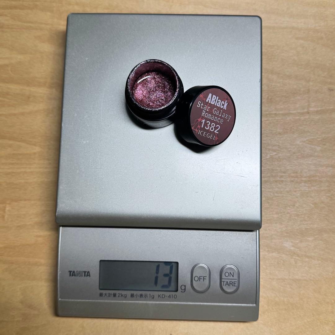 Ablack Star Galaxy Romance ジェルネイル 7個セット