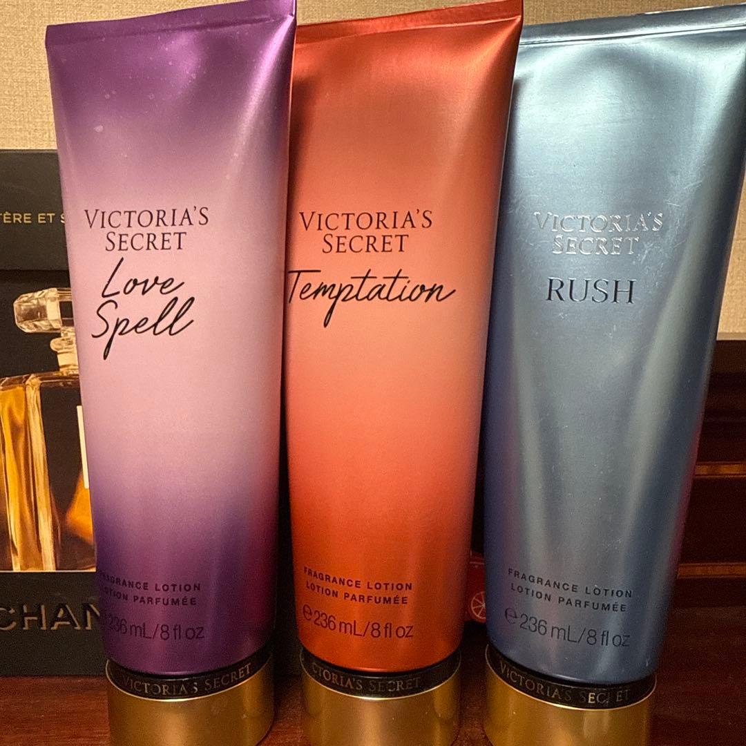 ビクトリアズシークレット　ボディローション3本セット　新品未使用