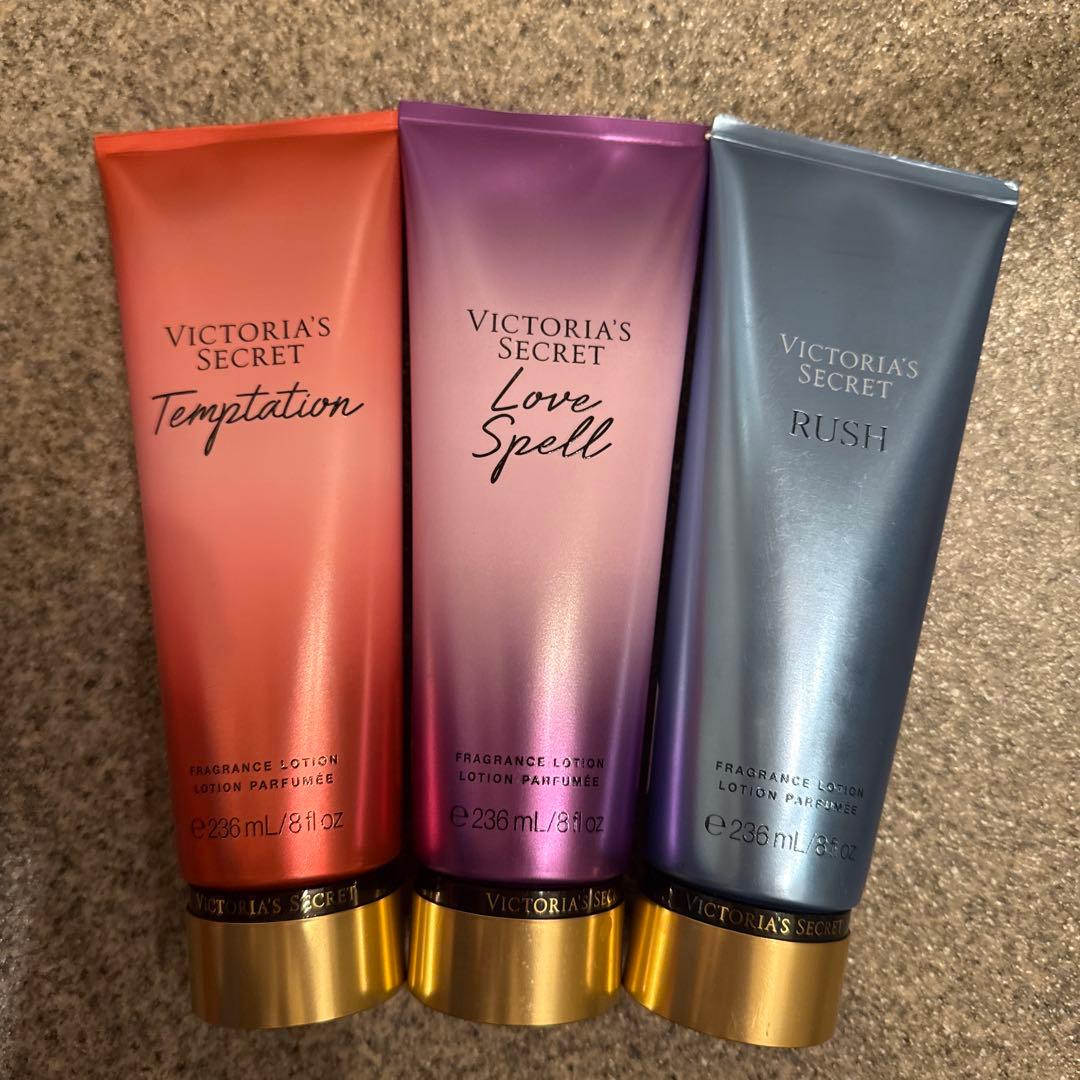 ビクトリアズシークレット　ボディローション3本セット　新品未使用