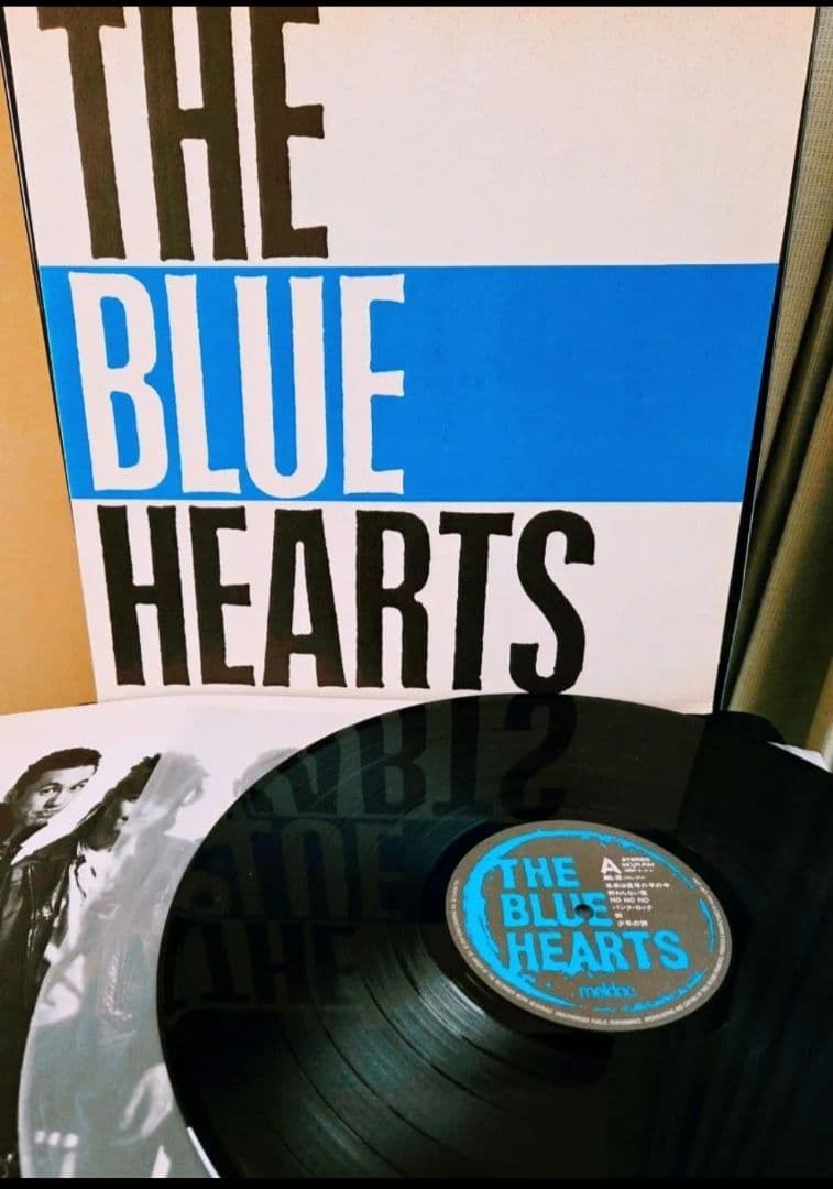 b*i様 オマケ付き!初回段ボールジャケ!ザ・ブルーハーツ　アナログ!