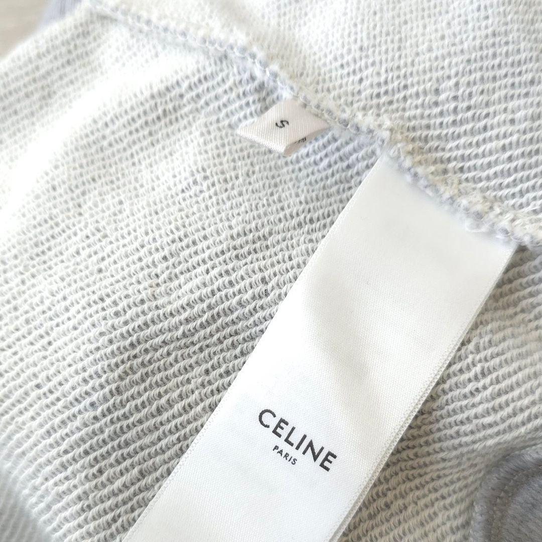 極美品【セリーヌ】トリオンフ　カンガルーポケット付き　フーディ　パーカー