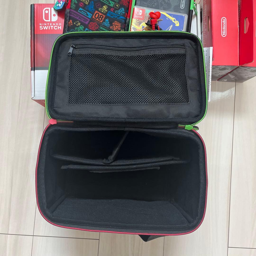 Nintendo Switch 本体　プロコン２個　イヤホン　ソフト&ケース