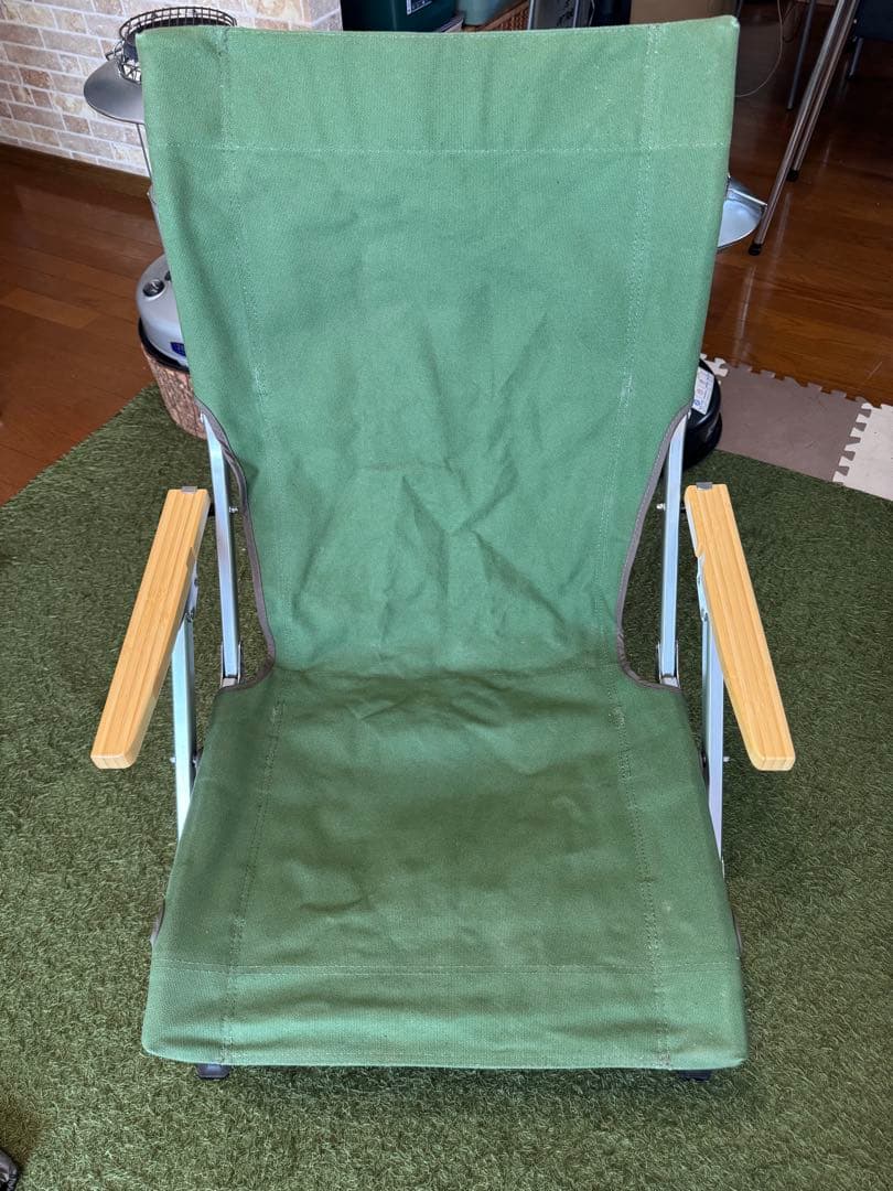  peak ローチェア30 廃盤　グリーン