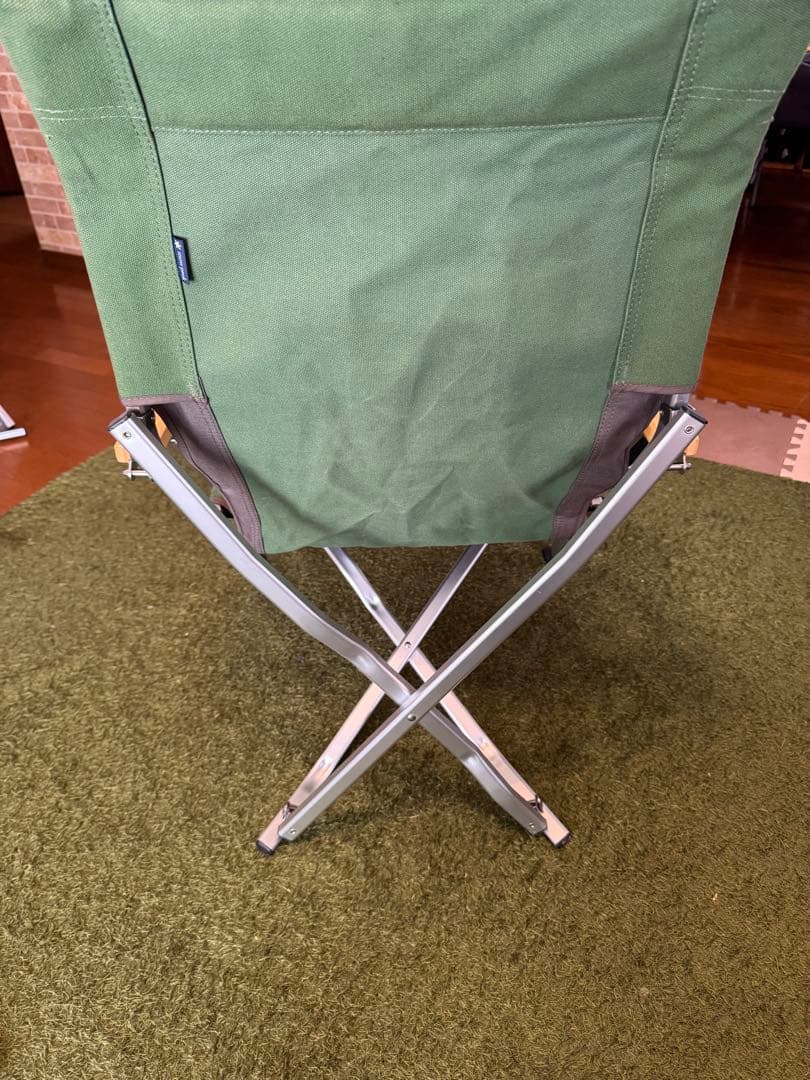  peak ローチェア30 廃盤　グリーン