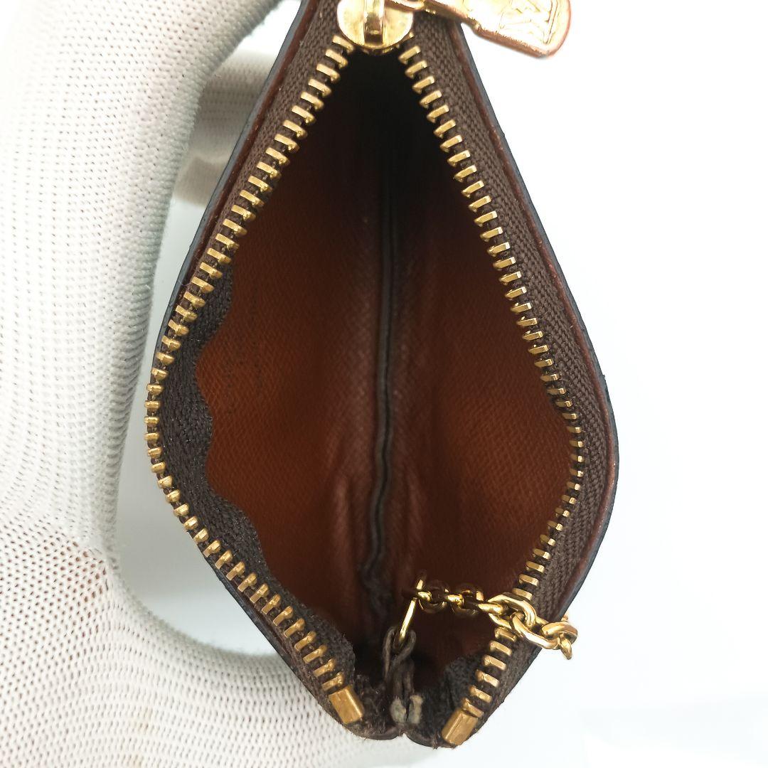 【美品S】ルイヴィトン　ポシェットクレ　モノグラム　ケース