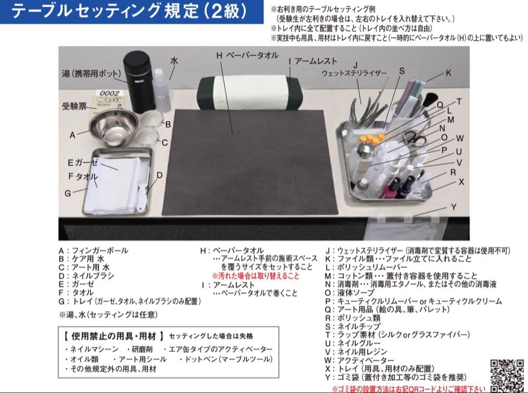 定価約5万円 ネイリスト検定 3級 2級 セット 道具 用品 ネイル まとめ売り