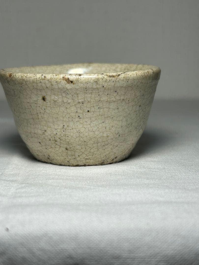 李朝　白磁　ぐい呑み　本時代