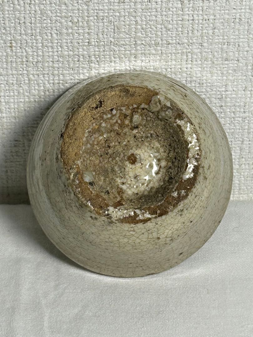 李朝　白磁　ぐい呑み　本時代