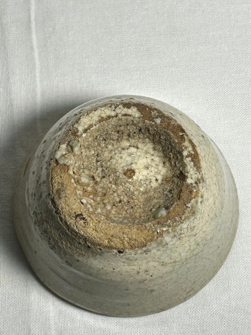 李朝　白磁　ぐい呑み　本時代