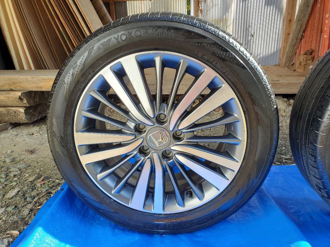 オデッセイ RC4 純正 17インチ タイヤ・ホイールセット 1本