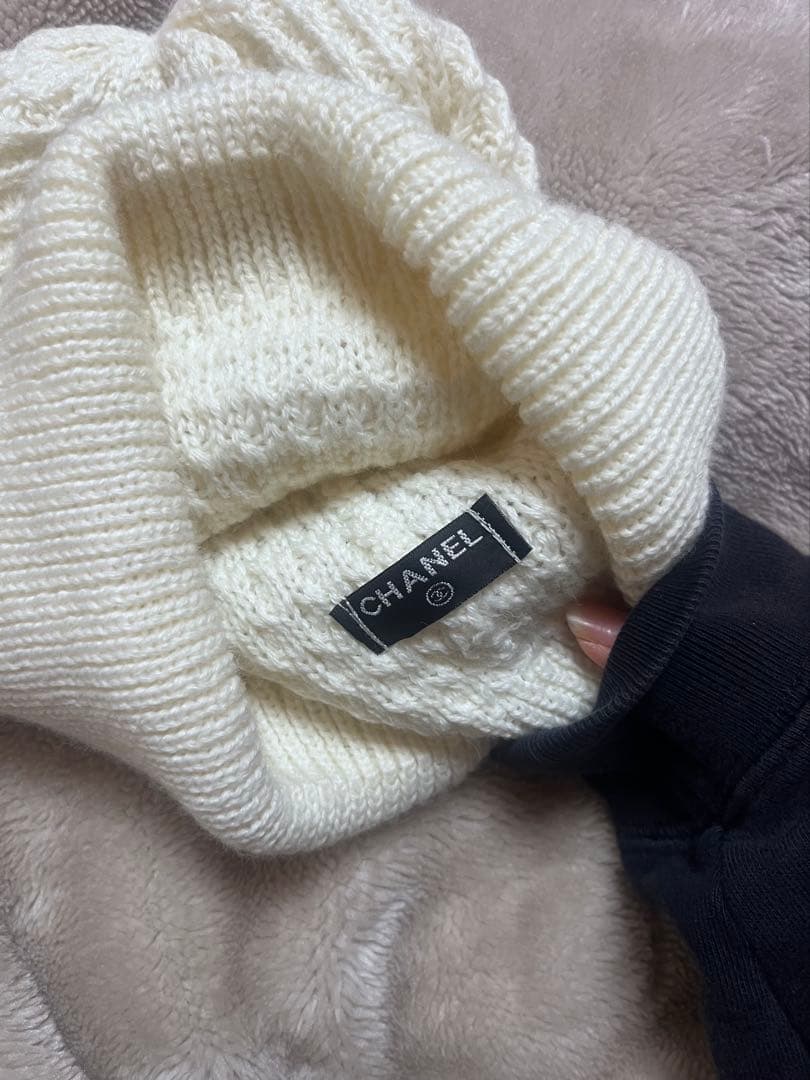 CHANEL シャネル カシミア ビーニー ニット帽