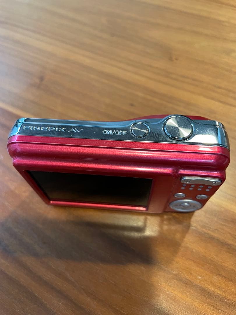 Fujifilm FinePix AV250 レッド　デジタルカメラ　単三電池