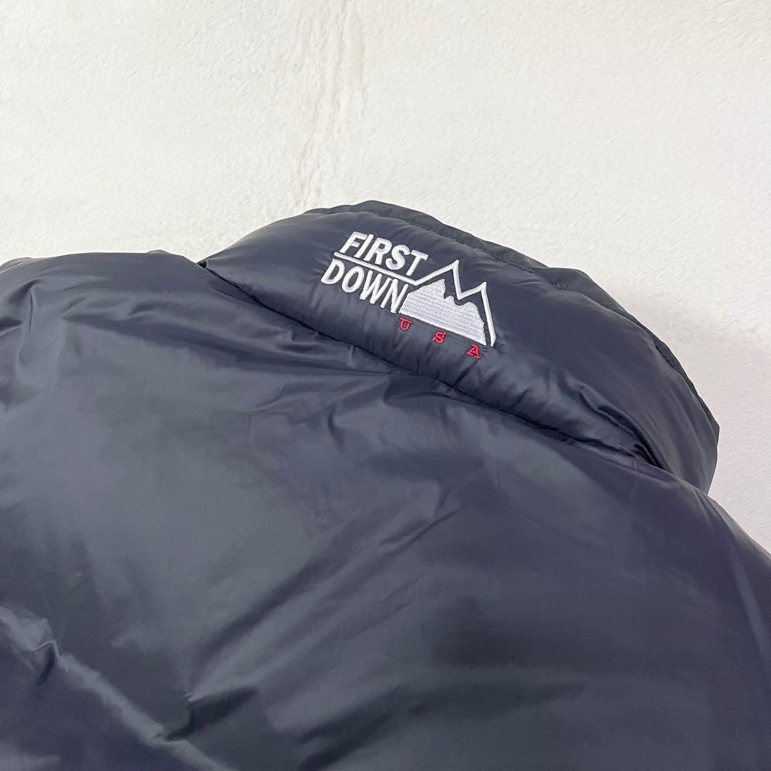 【未使用タグ付】ファーストダウン　ダウンベスト　リバーシ　700F　定価2.5万