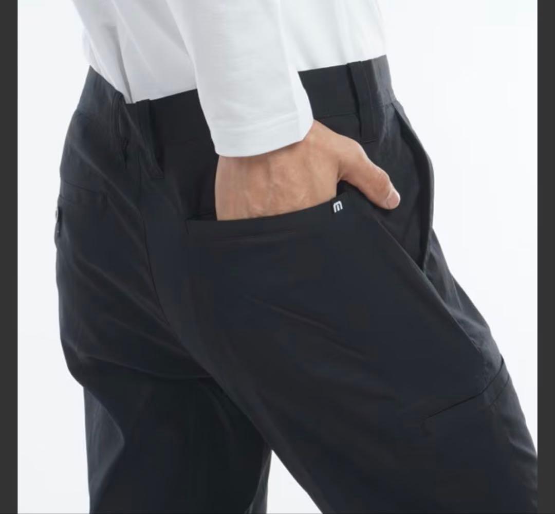 春物【トラヴィスマシュー】アンクルパンツ Mサイズ ブラック