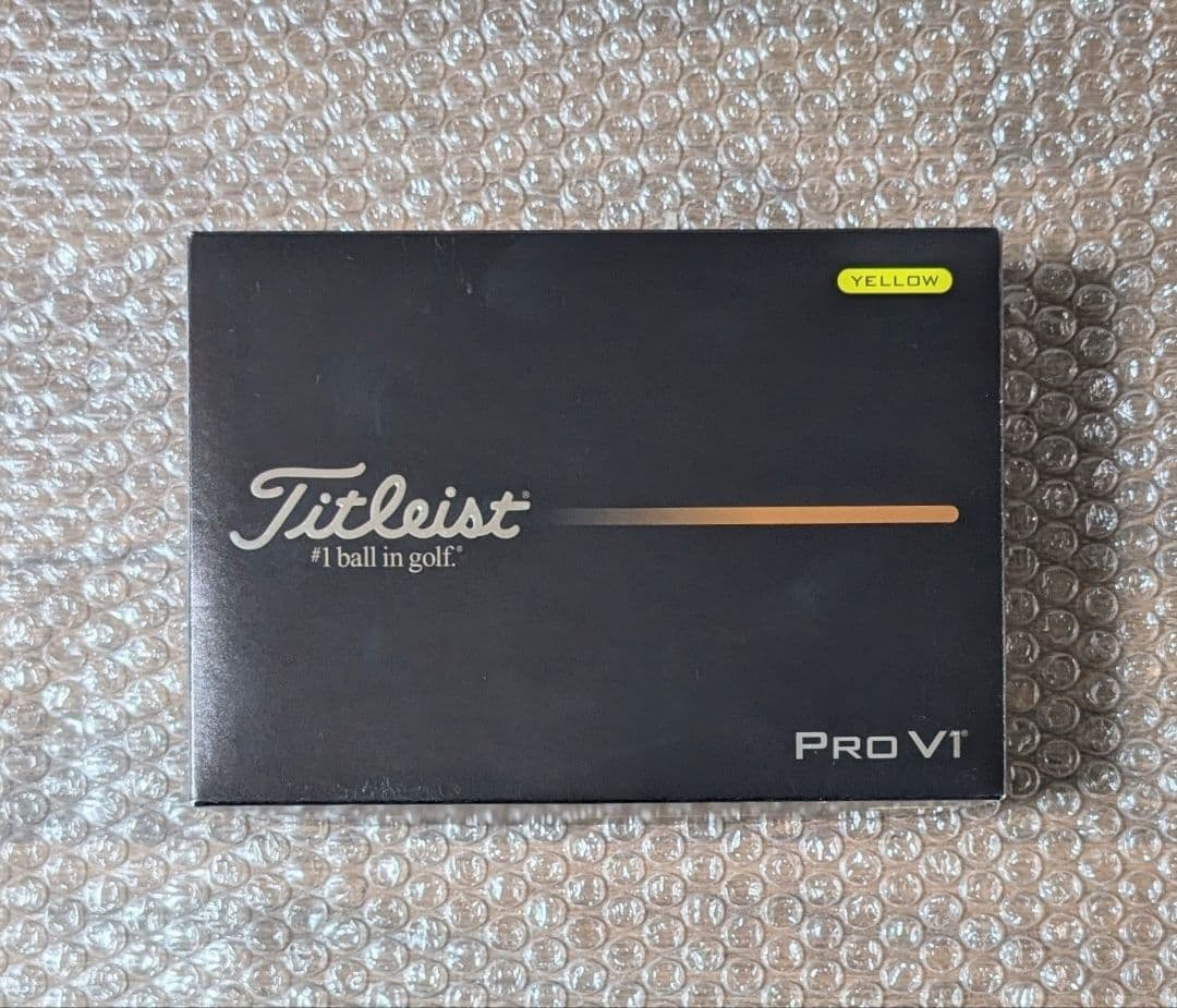 新品 タイトリスト PRO V1 イエロー 2025年モデル 3ダース