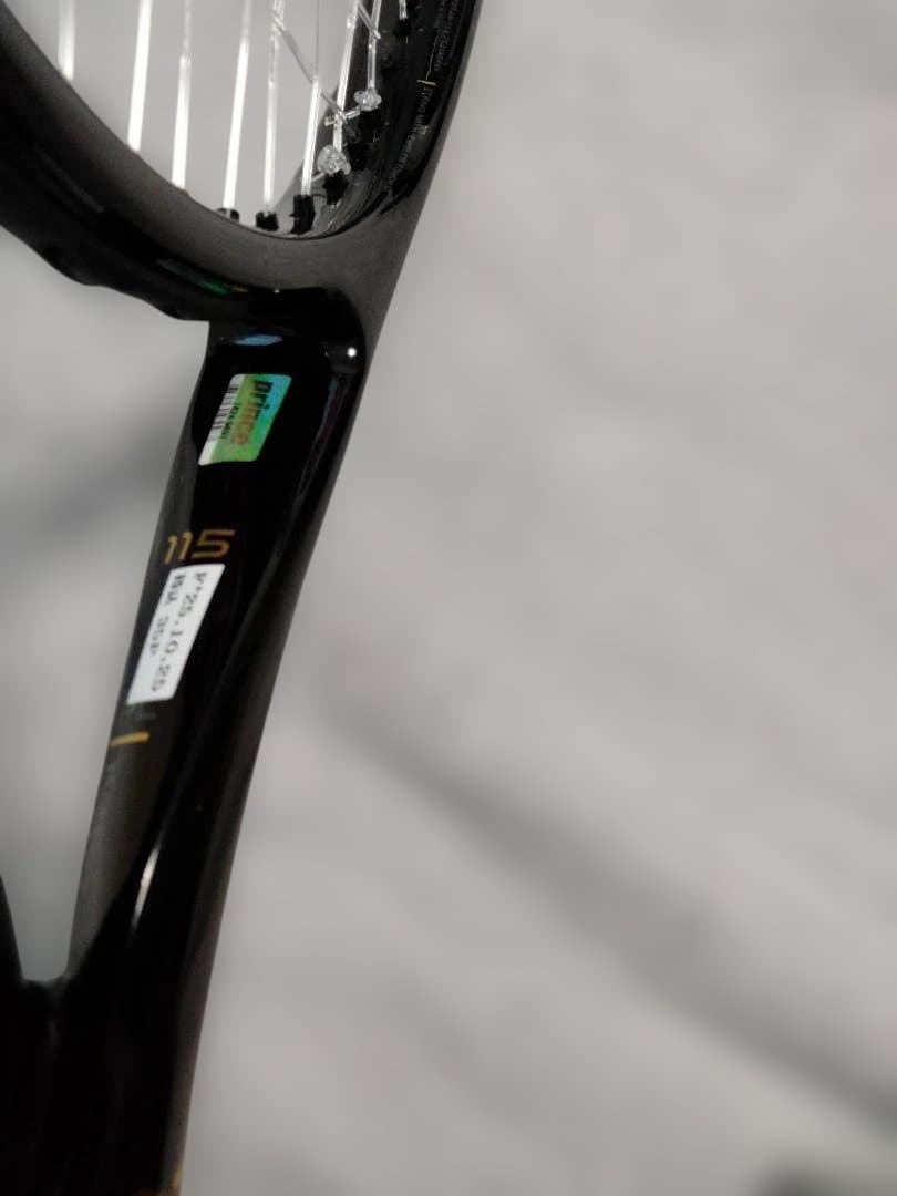 Prince X115 テニスラケット ブラック