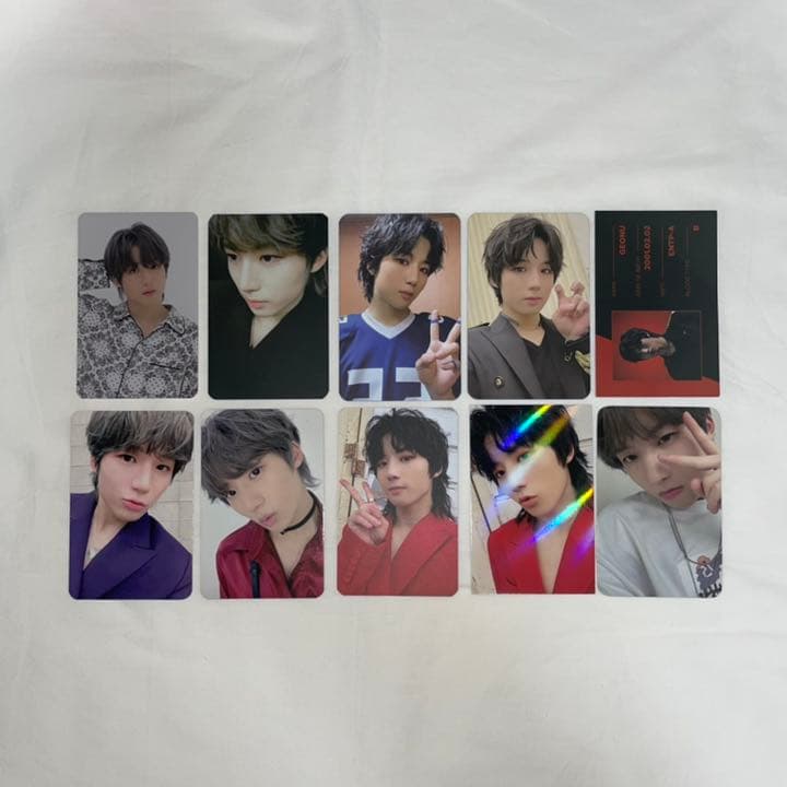 JUSTB ゴヌ トレカ ヨントン 特典 アルバム ネームカード 10枚セット