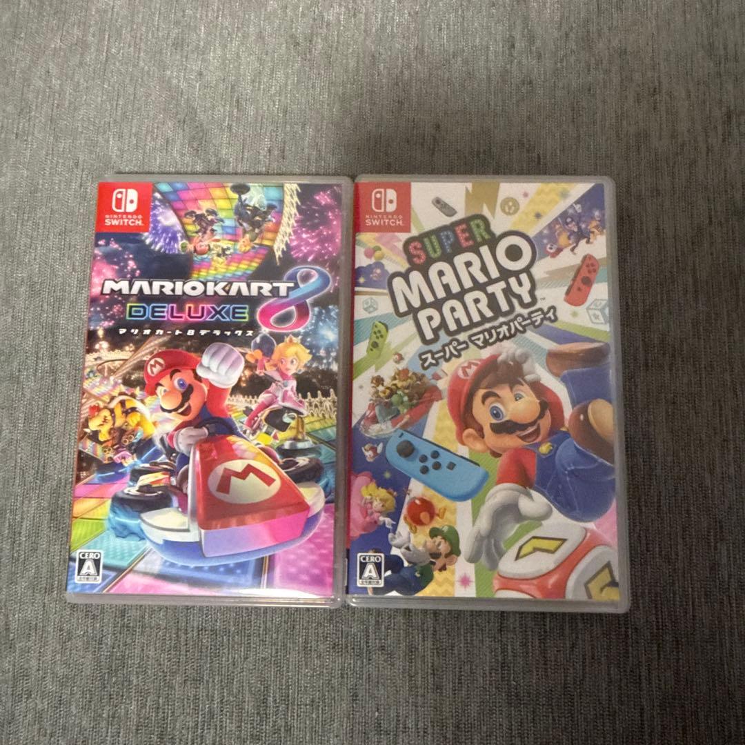 マリオカート8 デラックス　スーパーマリオパーティ　値下げ可能