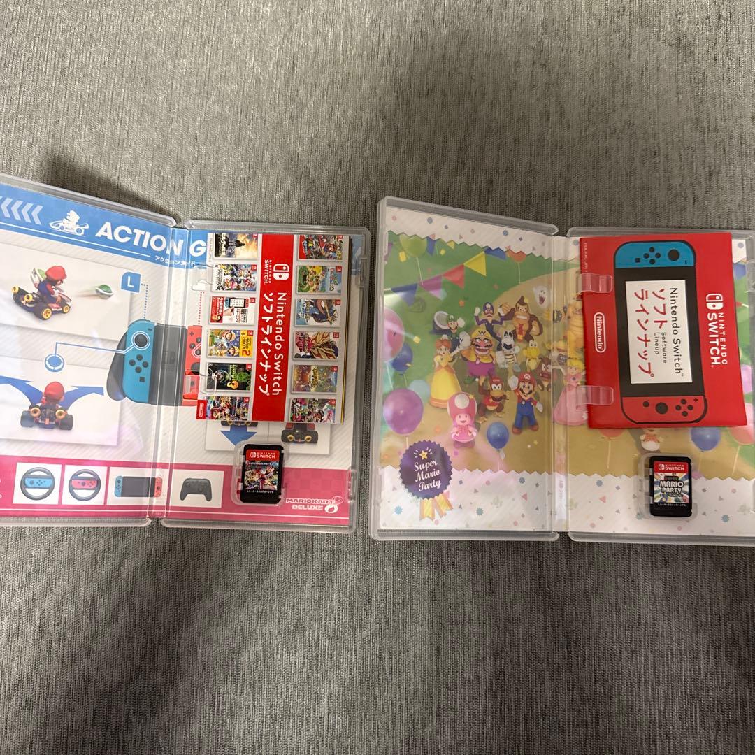 マリオカート8 デラックス　スーパーマリオパーティ　値下げ可能